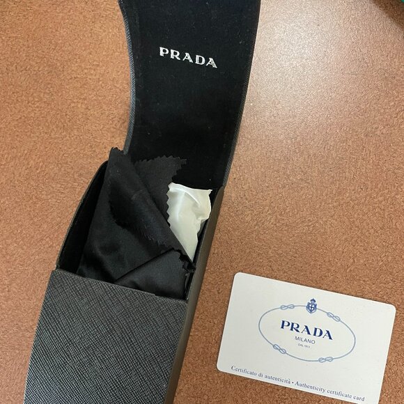 PRADA Symbole White Sunglasses SPR 14Y - Picture 4 of 6